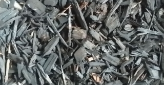 Bark and Mulch - Black Color Chip
